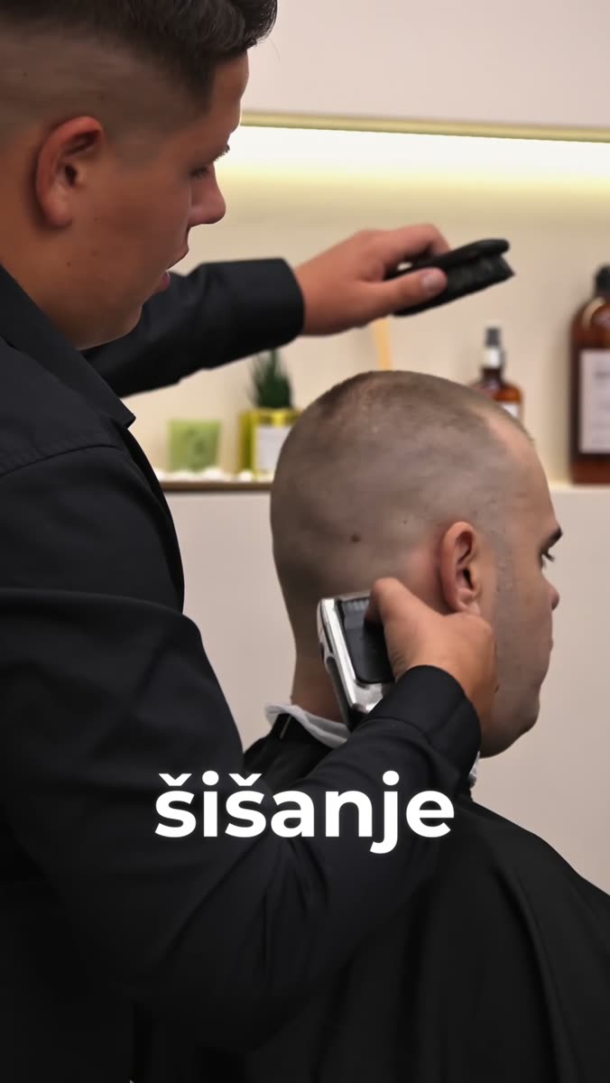 Barber shop — reklama